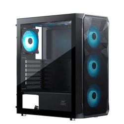 Ant Esports ICE-112 Auto RGB Mid Tower Cabinet Black